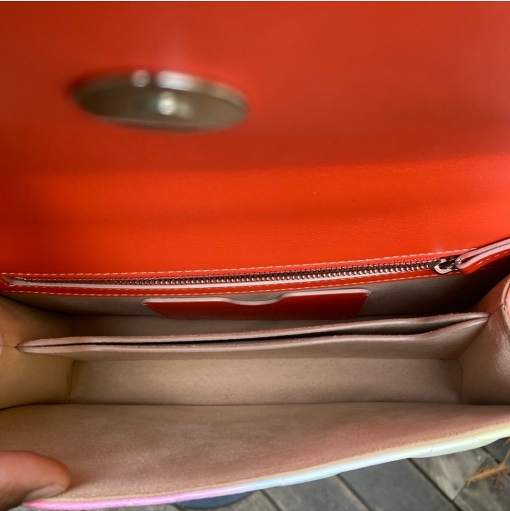 Alexander McQueen Jewelled Ombré Leather Satchel Bag - Picture 8 of 12